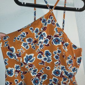 Ava & Viv Peplum Halter Top